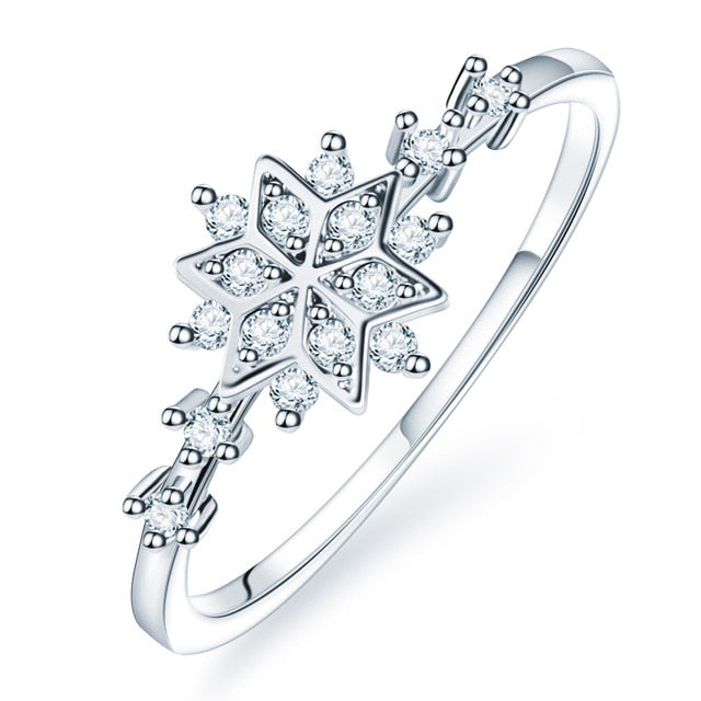 New Trendy Crystal Engagement Claws Design Hot Sale Rings For Women AAA White Zircon Cubic elegant rings Female Wedding jewerly