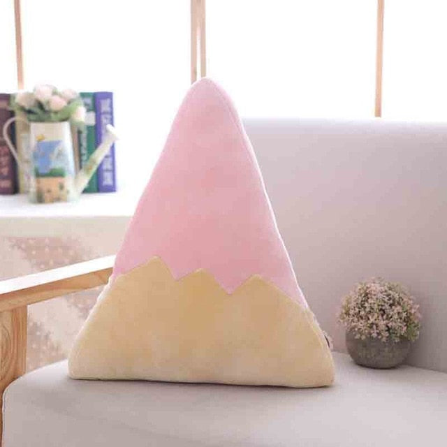 Lucky Boy Sunday Colorful Moon Rainbow Star Cloud Conch Plush Pillow Kids Plush Toys Soft Sofa Cushion Baby Sleeping Pillow Gift