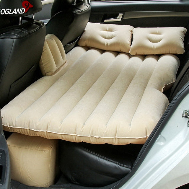 OGLAND Car Air Inflatable Travel Mattress Bed for Car Back Seat Mattress Multifunctional Sofa Pillow Outdoor Camping Mat Cushion