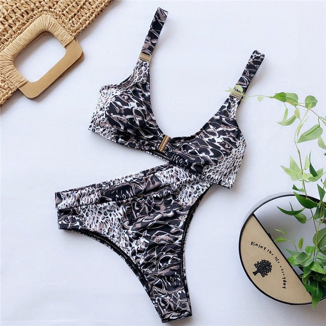 Sexy Leopard Bikinis 2020 Micro Bikini Set Push Up Thong Biquini High Cut Swimwear Women Mini Swimsuit Female Bathing Suit