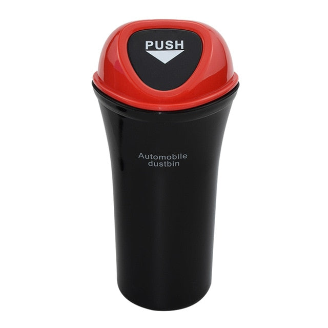 Car Trash Can Organizer Garbage Holder Automobiles Storage Bag Accessories Auto Door Seat Back Visor Trash Bin Paper Dustbin