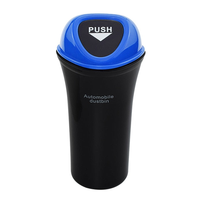 Car Trash Can Organizer Garbage Holder Automobiles Storage Bag Accessories Auto Door Seat Back Visor Trash Bin Paper Dustbin