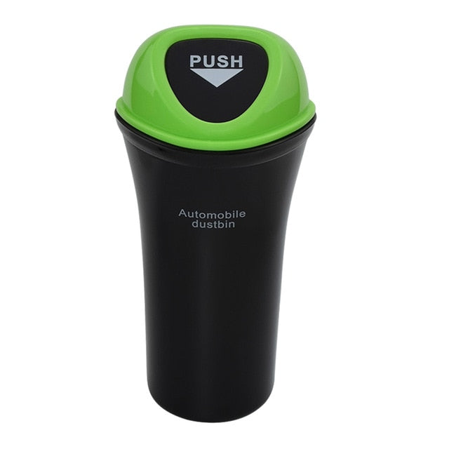 Car Trash Can Organizer Garbage Holder Automobiles Storage Bag Accessories Auto Door Seat Back Visor Trash Bin Paper Dustbin