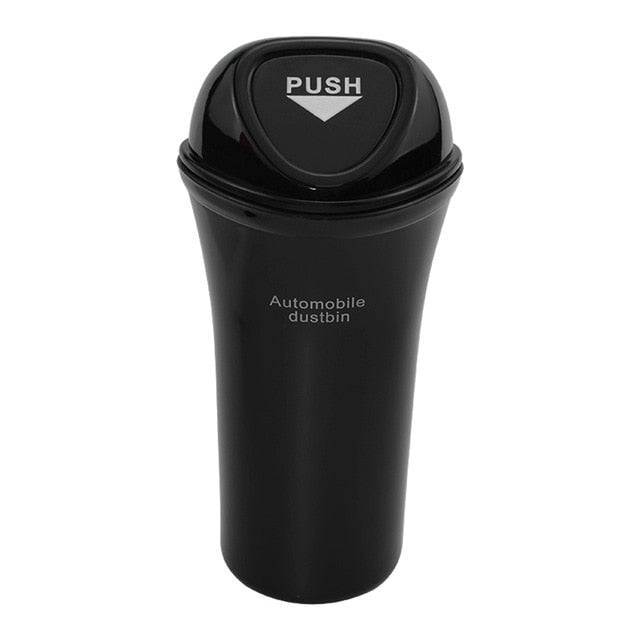 Car Trash Can Organizer Garbage Holder Automobiles Storage Bag Accessories Auto Door Seat Back Visor Trash Bin Paper Dustbin