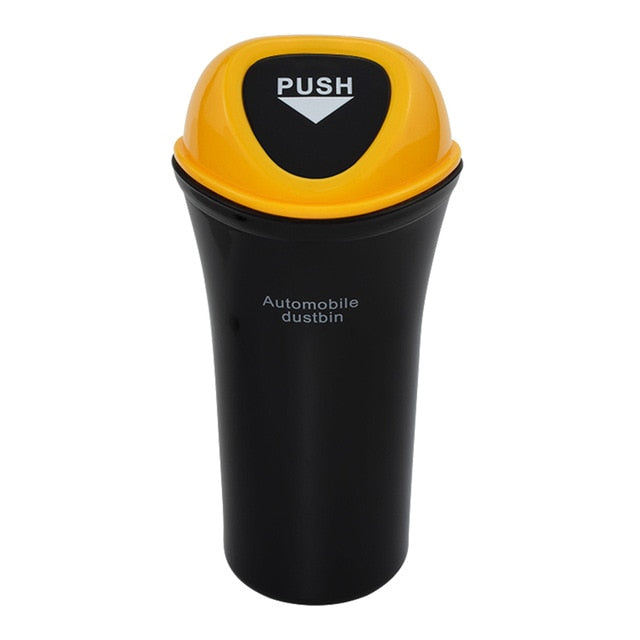 Car Trash Can Organizer Garbage Holder Automobiles Storage Bag Accessories Auto Door Seat Back Visor Trash Bin Paper Dustbin