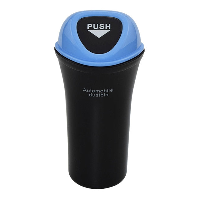 Car Trash Can Organizer Garbage Holder Automobiles Storage Bag Accessories Auto Door Seat Back Visor Trash Bin Paper Dustbin