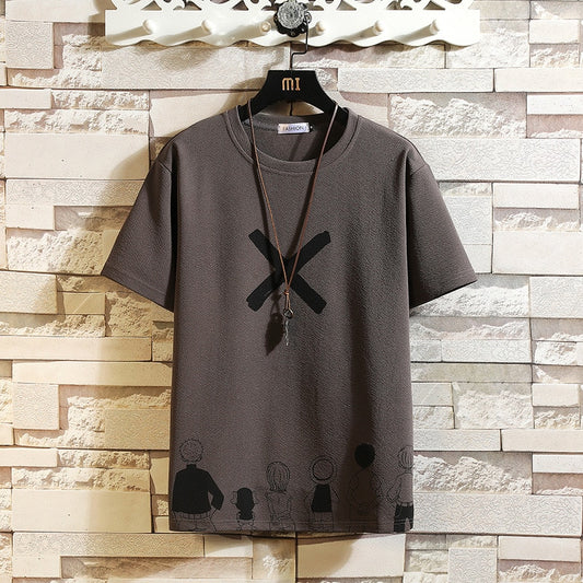 Short Sleeve T Shirt Men 2020 Summer High Quality Tshirt Top Tees Classic Brand Fashion Clothes Plus Size M-5XL O NECK