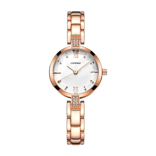 New Women Watch Rhinestone Fashion Jewelry Chain Bracelet Waterproof Small Quartz WristWatches Ladies Watch Female Watch