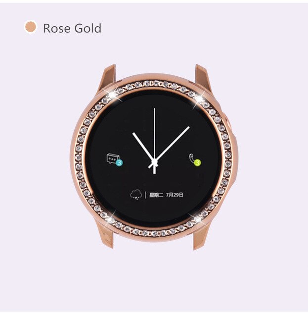 Case for Samsung Galaxy Watch Active 1 Watch Cover for Samsung Active 1 Watch Accessories Protector Coverage Screen Protection
