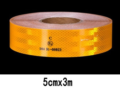 3M Reflective Tape Sticker Diamond Grade Adhesive Safety Mark Warning Tape Bike Automobiles Motorcycle Car Styling