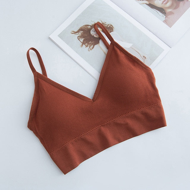 Sports Bra 2020  Women Fitness Top Seamless Yoga Bra Black White Running Yoga Gym Crop Top Women Push Up Sport Bra Top