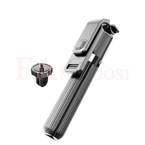 2020 NEW 4 in 1 selfie ring light wireless Bluetooth selfie stick mini tripod Handheld Extendable selfie stick With Remote