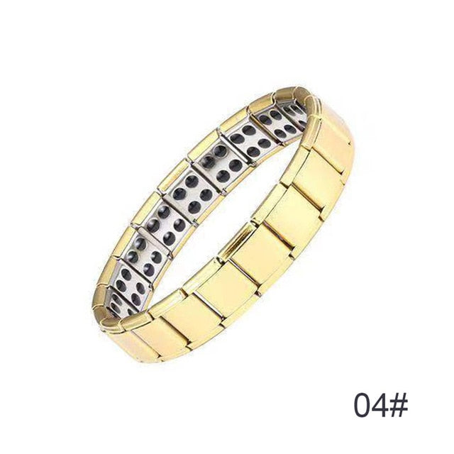 Magnetic therapy Health care Loss Weight Effective Black Stone Bracelets slimming Stimulating Acupoints Arthritis Pain Relief