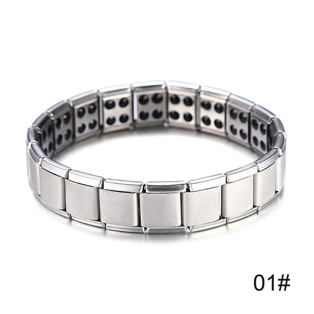 Magnetic therapy Health care Loss Weight Effective Black Stone Bracelets slimming Stimulating Acupoints Arthritis Pain Relief