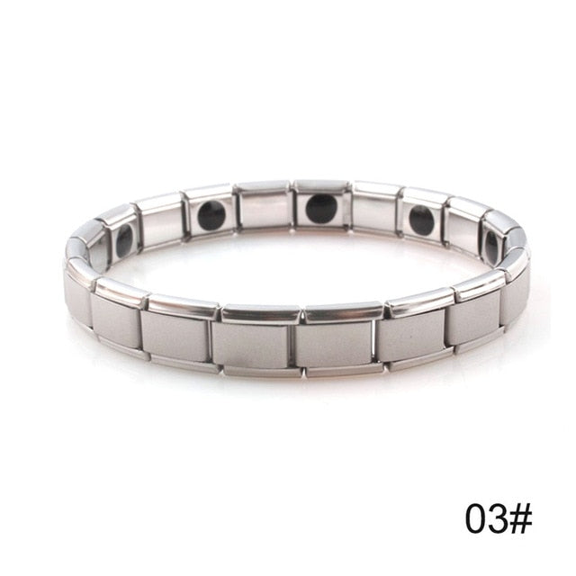 Magnetic therapy Health care Loss Weight Effective Black Stone Bracelets slimming Stimulating Acupoints Arthritis Pain Relief