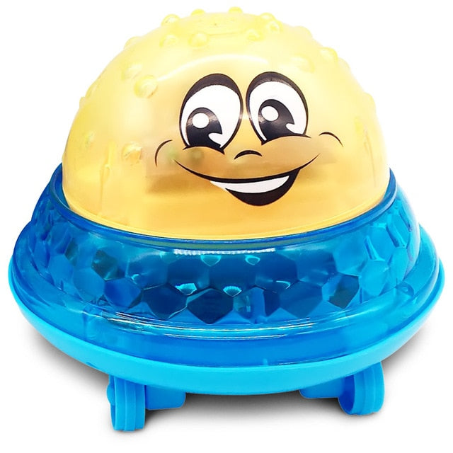 Creative Water Spray Bath Toy Whale Shape Led Light Water Spray Ball Baby Bath Water Toys Automatic Induction Toys For Kids Gift