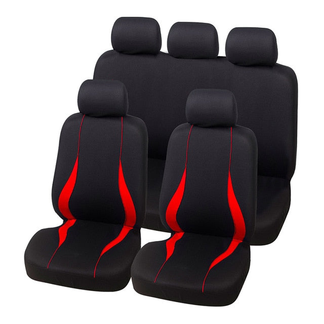 AUTOYOUTH Car Seat Covers Interior Accessories Airbag Compatible Seat Cover For Toyota Camry Volkswagen Gray Car Seat Protector