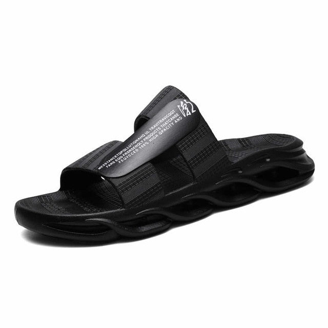Summer Men Shoes Male Home Indoor Bathroom Slippers Lightweight Men's Slippers Teenager Black Beach Sandals Comfort Man Shoe L13