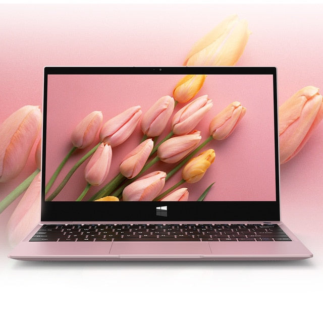 XIDU Tour Pro Laptop 12.5 inch Intel 3867U Dual Core Rose Gold Notebook 8GB RAM 128GB ROM Lightweight Computer for Business