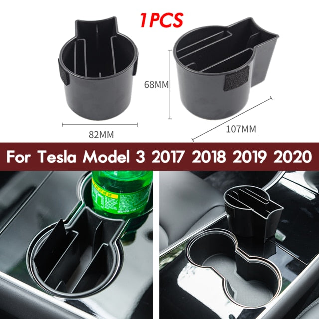 Heenvn Model3 Car Central Armrest Storage Box For Tesla Model 3 Y Accessories Console Holder Auto Container Glove Organizer Case