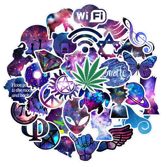 35/50pcs Vsco Sticker for Kids Anime Laptop Stickers Pack Skateboard Motorcycle Vsco Girl Toys for Children Cool Animal Stickers