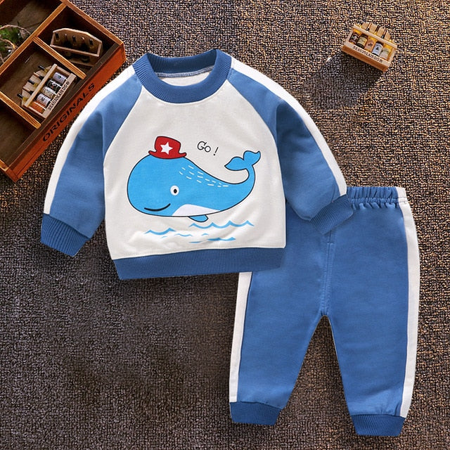 Spring Autumn and winter kids baby boy clothes coat+pant 2pcs baby girl clothes Toddler boy clothing set,Rroupas bebess meninoss