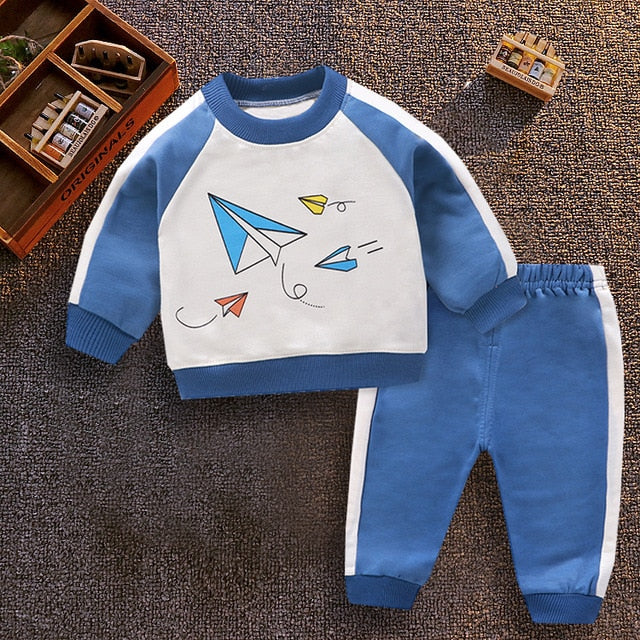 Spring Autumn and winter kids baby boy clothes coat+pant 2pcs baby girl clothes Toddler boy clothing set,Rroupas bebess meninoss