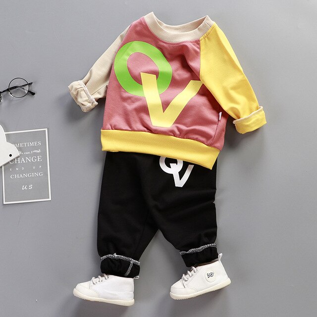 Spring Autumn and winter kids baby boy clothes coat+pant 2pcs baby girl clothes Toddler boy clothing set,Rroupas bebess meninoss