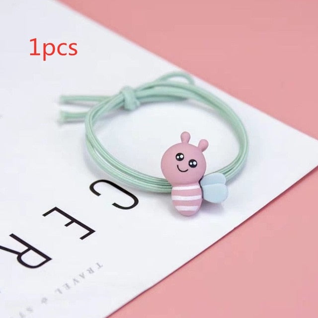1000pcs/Pack Girls Colorful Hair Rope Small Disposable Rubber Bands Ponytail Holder Elastic Hair Bands Fashion Hair Accessories