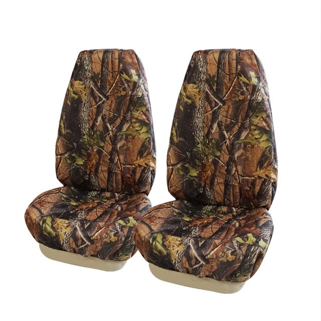 AUTOROWN Hunting Camouflage Car Seat Covers For Jeep Honda Nissan Kia Volvo Auto Seat Cover For Fishing Interior Accessories
