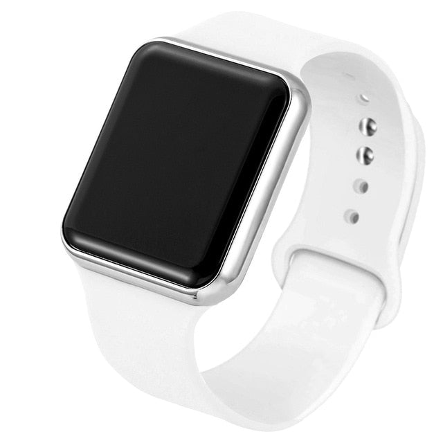 Sport Digital Watch Women Men Square LED Watch Silicone Electronic Watch Women's Watches Clock relogio feminino digital reloj