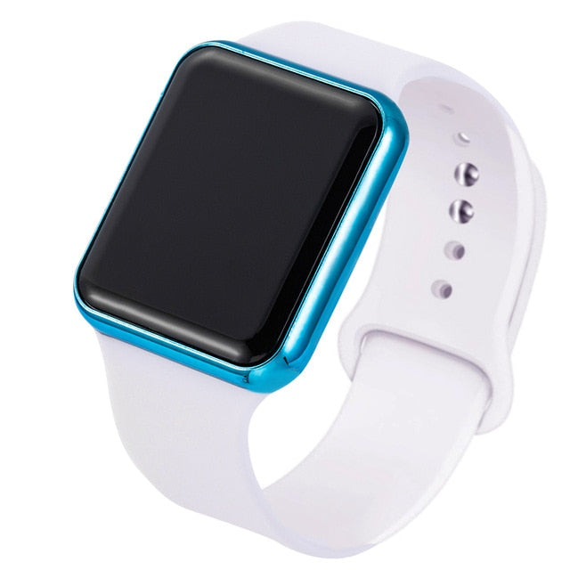 Sport Digital Watch Women Men Square LED Watch Silicone Electronic Watch Women's Watches Clock relogio feminino digital reloj
