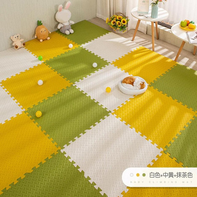 Baby Puzzle Mat Play Mat Kids Interlocking Exercise Tiles Rugs Floor Tiles Toys Carpet Soft Carpet Climbing Pad EVA Foam