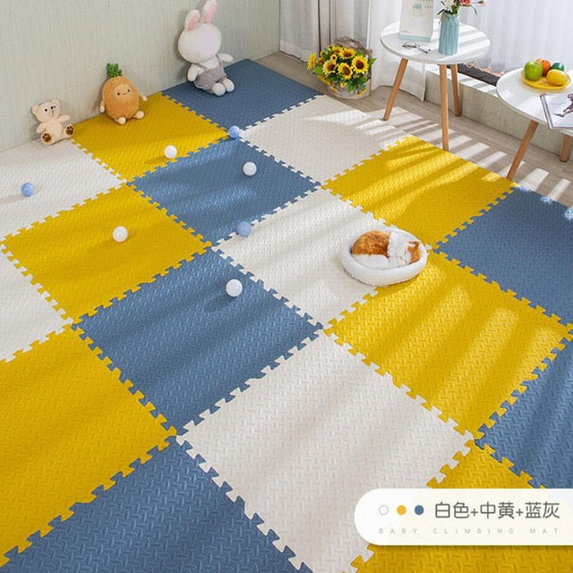 Baby Puzzle Mat Play Mat Kids Interlocking Exercise Tiles Rugs Floor Tiles Toys Carpet Soft Carpet Climbing Pad EVA Foam