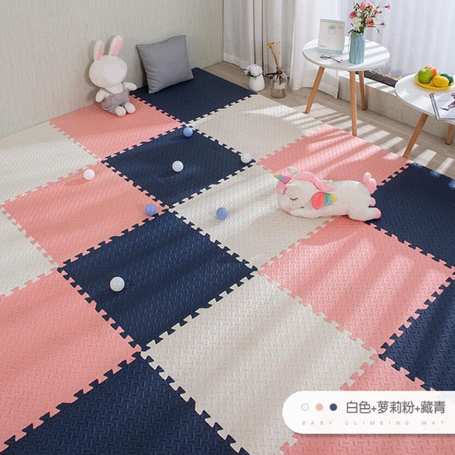 Baby Puzzle Mat Play Mat Kids Interlocking Exercise Tiles Rugs Floor Tiles Toys Carpet Soft Carpet Climbing Pad EVA Foam