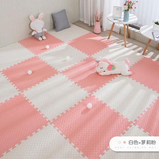Baby Puzzle Mat Play Mat Kids Interlocking Exercise Tiles Rugs Floor Tiles Toys Carpet Soft Carpet Climbing Pad EVA Foam