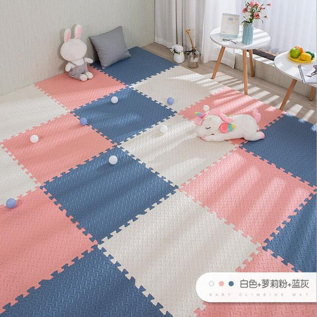 Baby Puzzle Mat Play Mat Kids Interlocking Exercise Tiles Rugs Floor Tiles Toys Carpet Soft Carpet Climbing Pad EVA Foam