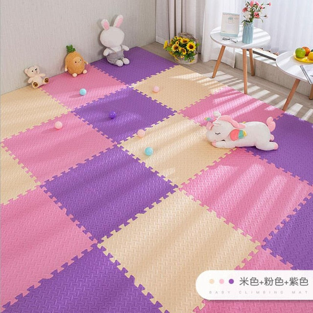 Baby Puzzle Mat Play Mat Kids Interlocking Exercise Tiles Rugs Floor Tiles Toys Carpet Soft Carpet Climbing Pad EVA Foam