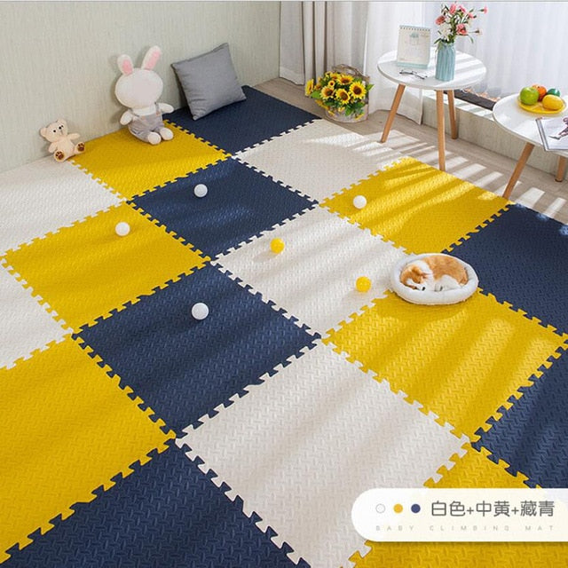 Baby Puzzle Mat Play Mat Kids Interlocking Exercise Tiles Rugs Floor Tiles Toys Carpet Soft Carpet Climbing Pad EVA Foam