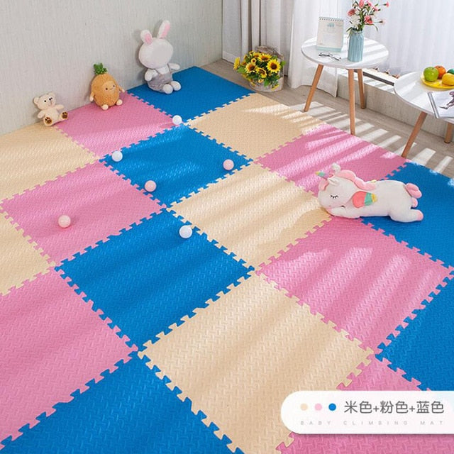 Baby Puzzle Mat Play Mat Kids Interlocking Exercise Tiles Rugs Floor Tiles Toys Carpet Soft Carpet Climbing Pad EVA Foam