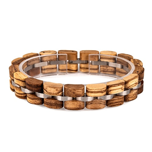 BOBO BIRD Wood Men Bracelet Fashion Watch Bands Elegant Jewelry браслет мужской Women Bracelets Dropshipping Gifts For Lovers