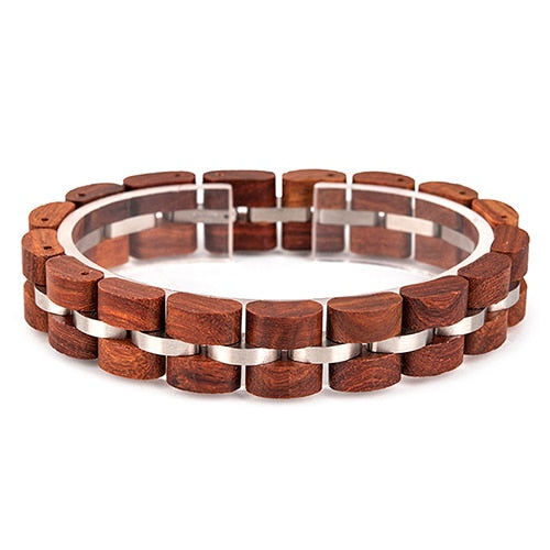 BOBO BIRD Wood Men Bracelet Fashion Watch Bands Elegant Jewelry браслет мужской Women Bracelets Dropshipping Gifts For Lovers
