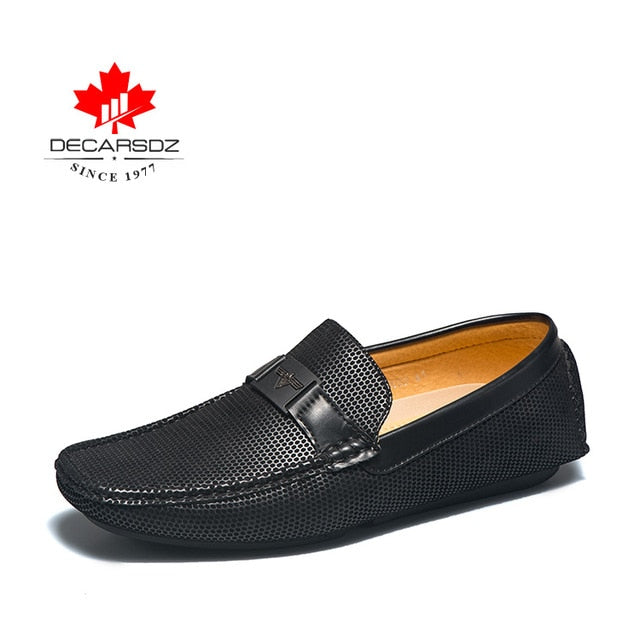 2020 Men Shoes Men Loafer Shoes Fashion Autumn  Men Casual Shoes Design Luxury Leather Moccasins Male Footwear Brand Men's Flats