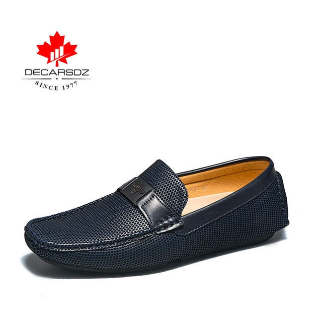 2020 Men Shoes Men Loafer Shoes Fashion Autumn  Men Casual Shoes Design Luxury Leather Moccasins Male Footwear Brand Men's Flats