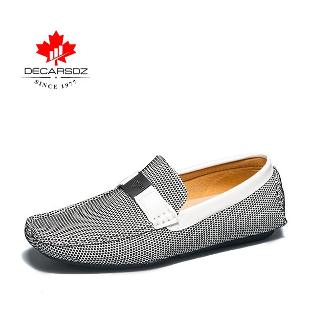 2020 Men Shoes Men Loafer Shoes Fashion Autumn  Men Casual Shoes Design Luxury Leather Moccasins Male Footwear Brand Men's Flats
