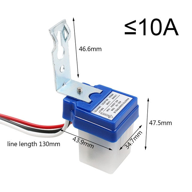Automatic Lamp Photocell Light Controller Photoswitch PIR Sensor Detector Switch Sound 220v Home Improvement Outdoor Lighting