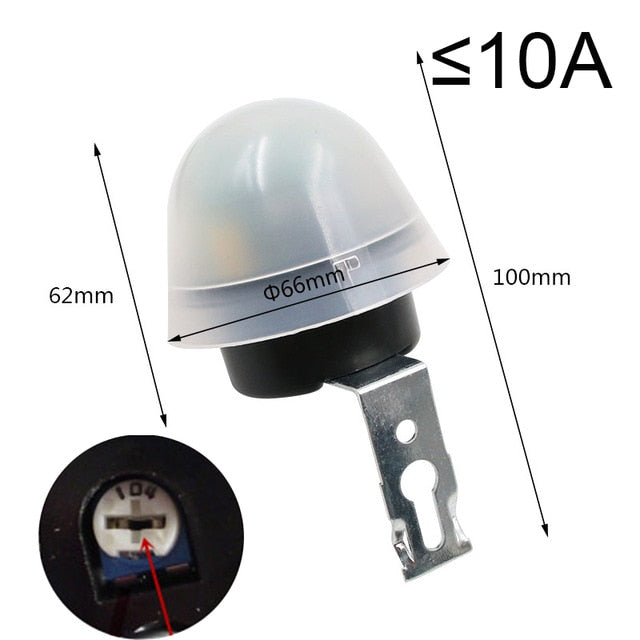 Automatic Lamp Photocell Light Controller Photoswitch PIR Sensor Detector Switch Sound 220v Home Improvement Outdoor Lighting