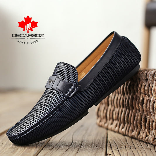 2020 Men Shoes Men Loafer Shoes Fashion Autumn  Men Casual Shoes Design Luxury Leather Moccasins Male Footwear Brand Men's Flats