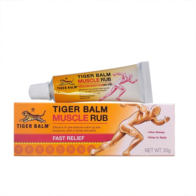 Tiger balm original red 30g/pcs muscle rub relieve Sprain for shoulder relief joints pain massage ointment health care plaster