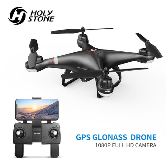 Holy Stone HS110G GPS Drone With Camera HD 1080P Camera Drone Profissional FOV 120° FPV Quadcopter Helicopter Remote Control